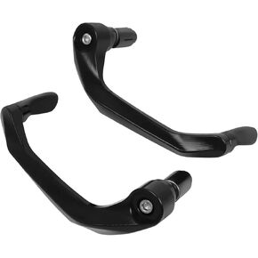 CHIFUN Motorcycle Lever Guard 7/8" 22mm Brake Clutch Lever Protector Aluminum Handlebar Hand Guard Replacement for Scooters Electric Bikes Dirt Bike ATV MX Enduro Motorcross(Black)
