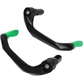 CHIFUN Motorcycle Lever Guard 7/8" 22mm Brake Clutch Lever Protector Aluminum Handlebar Hand Guard Replacement for Scooters Electric Bikes Dirt Bike ATV MX Enduro Motorcross(Black)