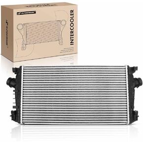 A-Premium Turbo Intercooler Compatible with 2014-2015 Chevrolet Cruze L4 2.0L, Turbocharged, Front Side