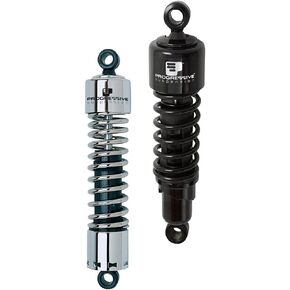 Progressive Suspension 412-4214C Chrome 12.5" Heavy Duty Low Buck Factory Replacement Rear Suspension Shock