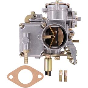 NewYall 30/31 PICT-3 Engine Carburetor with Gasket Air-cooled Type for VW Beetle/Ghia/Super Beetle 1971-1974, Karmann Ghia 1972-1974, Thing 1973-1974, Type II Transporter 1971, Campmobile 1968-1971