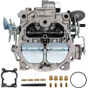 Rochester Quadrajet New Carburetor 4 Barrel for 1901R 4MV Chevy 1966-1973 big small block GMC Corvettes 1975-1979 Manual Divorced Choke 750 CFM Chevrolet Engines 327 350 427 454 1901-GG 4-BBL