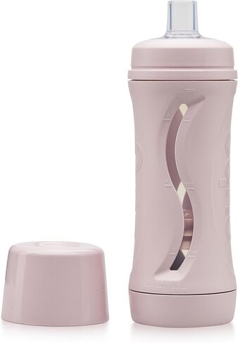 Subo Baby Food Bottle Starter Set | No Mess Baby Toddler Self Feeder | Squeeze Free Design for Purees, Smoothies, Yogurt, Oatmeal, or Thickened Liquids | Reusable Silicone Washable Cup (Musk) in Saudi Arabia
