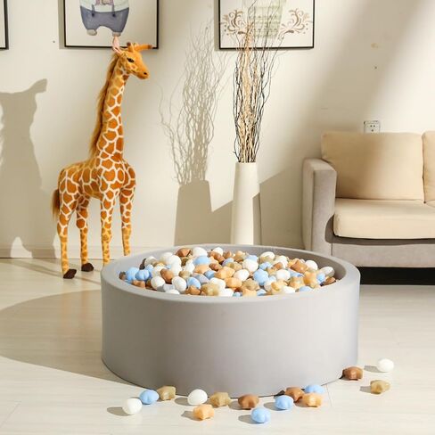 GOGOSO Ball Pits Balls for Toddlers, 100 Stars Hearts Florid Shapes Ball, Flowers Plastics Balls for Bounce House, Pastel Ball for Kids Birthday Party Xmas Friendship Bracelet Banner Decor in Saudi Arabia