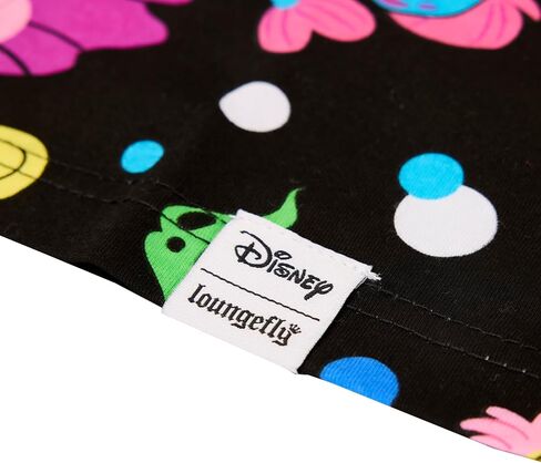 تي شيرت Loungefly Disney The Little Mermaid للذكرى السنوية الخامسة والثلاثين للحياة هو The Bubbles TEE مقاس صغير in Saudi Arabia