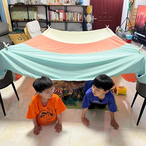 Magic Fort Building Kit for Kids - Large Lightweight Fort Building Clips Blankets with CPC Certification - Portable Playhouse Play Tent Fort - Indoor/Outdoor Girls/Boys Toys Ages 4-5 6 7 8-12 in Saudi Arabia