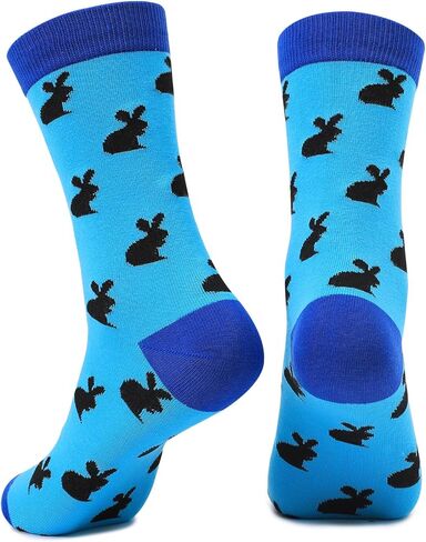 Aueyan Funny Socks for Men,Mens Novelty Socks Fun Crew Socks Size 9-15 in Kuwait