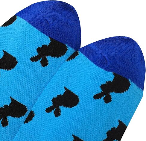 Aueyan Funny Socks for Men,Mens Novelty Socks Fun Crew Socks Size 9-15 in Kuwait