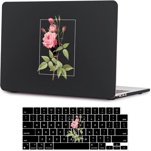 SaharaCase - Apple MacBook Pro 16" Laptops Hybrid-Flex Arts Case with Silicone KeyPad Cover - Sleek Hard Shell, Snap-On, Anti-Slip Grip (Blue Marble) in Saudi Arabia