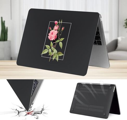 SaharaCase - Apple MacBook Pro 16" Laptops Hybrid-Flex Arts Case with Silicone KeyPad Cover - Sleek Hard Shell, Snap-On, Anti-Slip Grip (Blue Marble) in Saudi Arabia