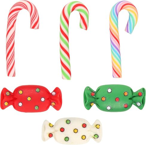 15 قطعة من ملابس وإكسسوارات دمية عيد الميلاد المصنوعة يدويًا، بما في ذلك 4 فساتين عيد الميلاد و4 قبعات عيد الميلاد و3 حلوى عيد الميلاد و4 عصي حلوى لدمية فتاة مقاس 11.5 بوصة in Kuwait