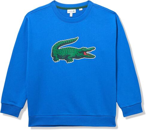Lacoste Kids 80's Croc Fleece Crewneck in Saudi Arabia