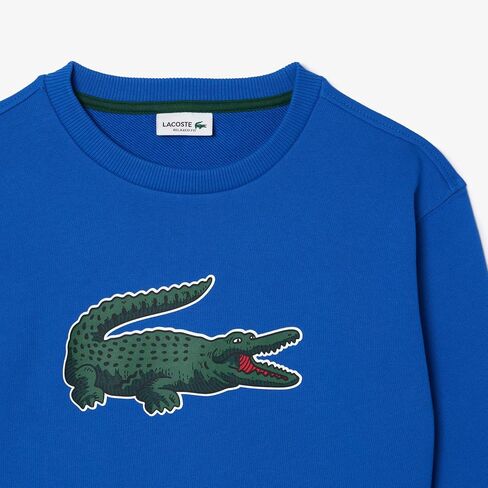 Lacoste Kids 80's Croc Fleece Crewneck in Saudi Arabia
