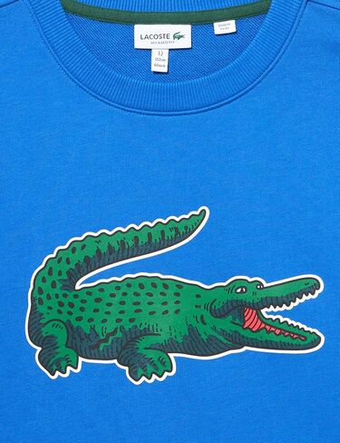 Lacoste Kids 80's Croc Fleece Crewneck in Saudi Arabia