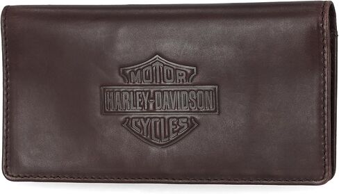 Harley-Davidson Men's Leather RFID Blocking Rodeo Wallet in Saudi Arabia