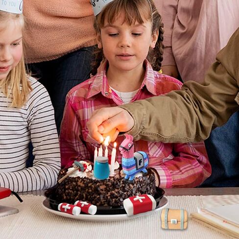 7Pcs Game Cake Party supplies Toppers and Cake Decoration Birthday cake decoration Set For the Game in Saudi Arabia