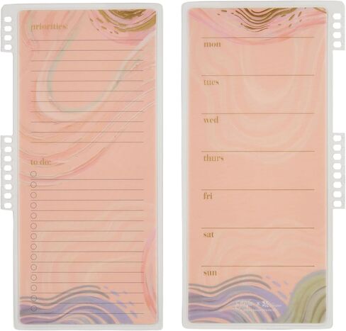Erin Condren Universal Snap-In To-Do List Dashboard - Evolve | عملية وقابلة لإعادة الاستخدام + تعمل مع أقلام التحديد المبللة. تتبع الإنتاجية in Saudi Arabia