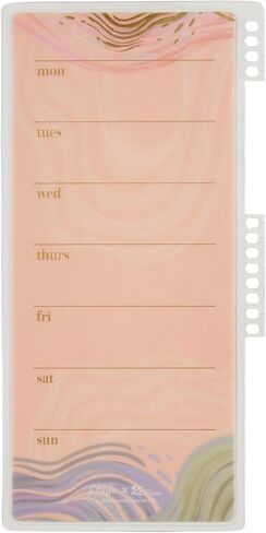 Erin Condren Universal Snap-In To-Do List Dashboard - Evolve | عملية وقابلة لإعادة الاستخدام + تعمل مع أقلام التحديد المبللة. تتبع الإنتاجية in Saudi Arabia