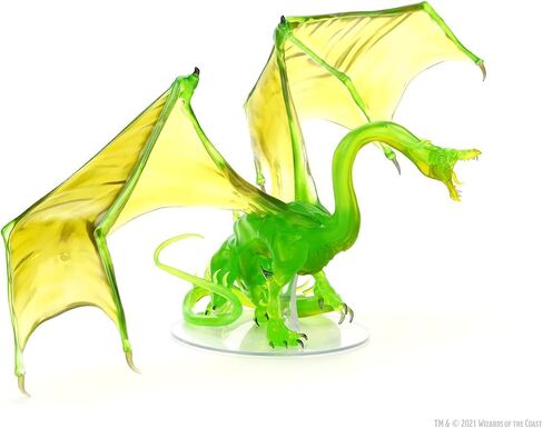 D&D Icons of the Realms: Adult Emerald Dragon Premium Figure in Saudi Arabia