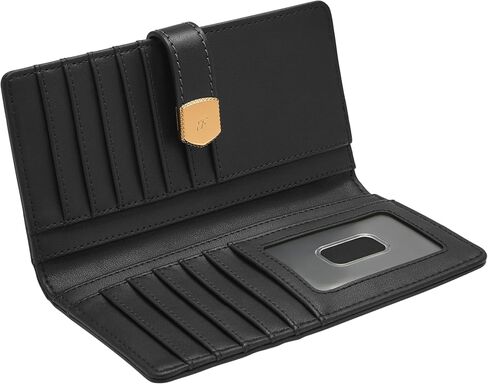 Fossil Women's Lennox Leather Tab Bifold Wallet for Women in Saudi Arabia