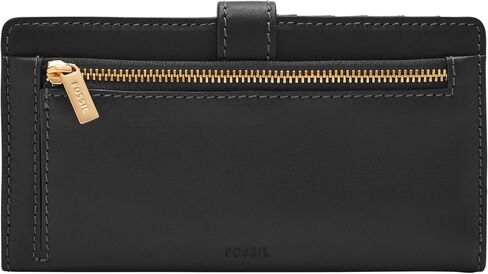 Fossil Women's Lennox Leather Tab Bifold Wallet for Women in Saudi Arabia