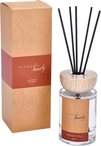 Tranquil Beauty Zen Tea Scented Reed Diffusers for Home - Fragrance Scent Sticks - Diffuser Oil Set for Home and Office Decor Long Lasting - Scent Sticks in Oil - Bathroom Scent Diffuser in Saudi Arabia