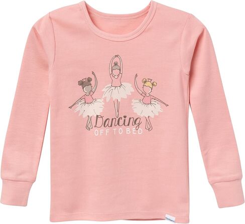Gerber Baby Girls' Toddler Snug Fit 4-Piece Pajama Set in Saudi Arabia