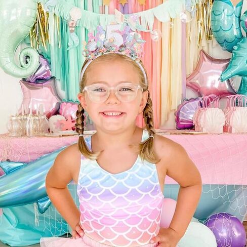 Mermaid Birthday Crown Tiara - Mermaid 2nd Birthday Alice Crown Headband. in Kuwait