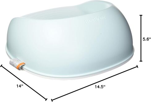 BabyBjörn Booster Seat, White (069021US), 1 Count (Pack of 1) in Saudi Arabia
