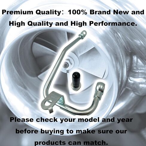 2710900477 Engine Turbocharger Oil Line Fit for Mer-cedes-Benz C250 2012-2015 E200 E250 E260 SLK200 SLK250 Replace A2710900477 in Saudi Arabia