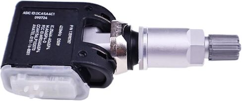 مستشعر ضغط الإطارات TPMS 4 قطع 13598787 13516165 متوافق مع جنرال موتورز شيفروليه سيلفرادو بويك تشيفي كامارو كاديلاك سييرا ATS CTS 433Mhz 2014-2019 in Saudi Arabia