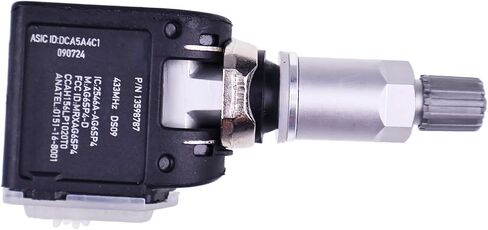 مستشعر ضغط الإطارات TPMS 4 قطع 13598787 13516165 متوافق مع جنرال موتورز شيفروليه سيلفرادو بويك تشيفي كامارو كاديلاك سييرا ATS CTS 433Mhz 2014-2019 in Saudi Arabia