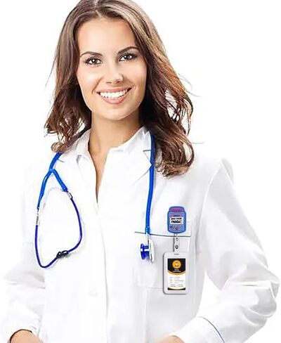 5 قطعة لطيف مضحك ممرضة شارة بكرة معرف شارة حامل قابل للسحب كليب بكرات مدرسة التمريض طبيب حامل شارة بكرات (5 قطعة-7) in Kuwait