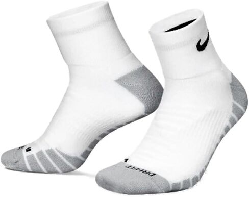 جوارب Nike Everyday Max المبطنة للتدريب بدون عرض (as1، alpha، x_l، عادي، عادي، أبيض/هيذر/أسود، X-Large) in Saudi Arabia
