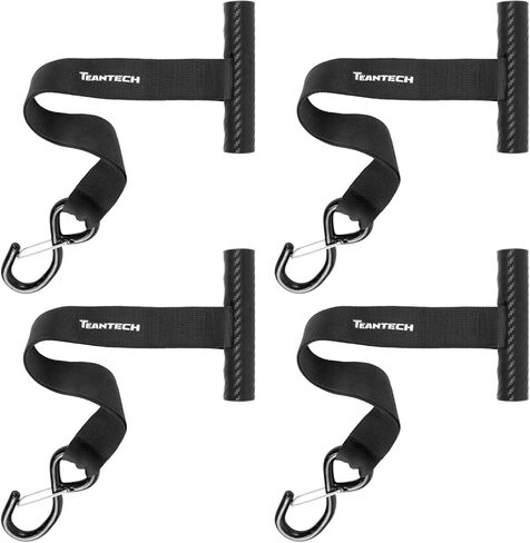 Quick Hood Loops,4 Pack Trunk Anchor Kayak Tie Downs with S-Hooks Straps Boat Trailer Tie-Downs for Secure Canoe Boat Jeep in Saudi Arabia