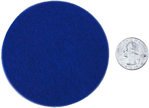 Playfully Ever After Navy Blue Craft Felt Circles (5 Inch - 18pc) in Kuwait