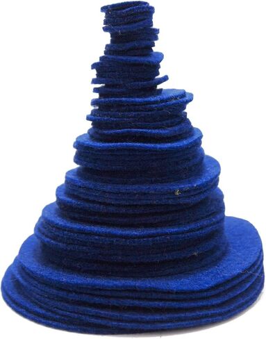 Playfully Ever After Navy Blue Craft Felt Circles (5 Inch - 18pc) in Kuwait