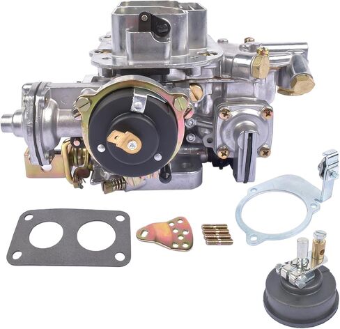 GELUOXI 2 Barrel Carburetor Replacement for Weber 32/36 DGV DGEV DGAV Part# 22680033B, 22680.033B, 99004.300, 99004300, 99005.068, 99005068, 99217.332S, 99217332S in Saudi Arabia