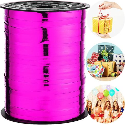 Bright Mixed Colorful Curling Ribbon,3/16 inch x 100 Yard Curly Ribbon for Gifts Package Wrapping,Bows,Crafting (Black,Purple,Orange) in Saudi Arabia