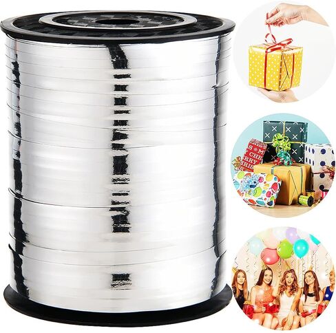 Bright Mixed Colorful Curling Ribbon,3/16 inch x 100 Yard Curly Ribbon for Gifts Package Wrapping,Bows,Crafting (Black,Purple,Orange) in Saudi Arabia