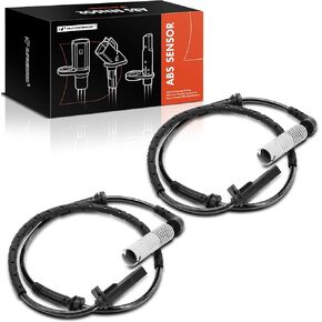 A-Premium ABS Wheel Speed Sensors Compatible with BMW M5 M6 2006 2007 2008 2009 2010 Rear Driver and Passenger Side Replace# 34522282781, 34527841958 2-PC Set