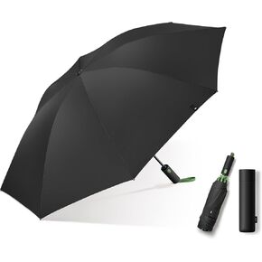 BENEUNDER Travel Compact Umbrellas for Rain - Inverted Reverse Folding Umbrella - 45in/115cm Heavy Duty Windproof Automatic Umbrella for 2-3 People