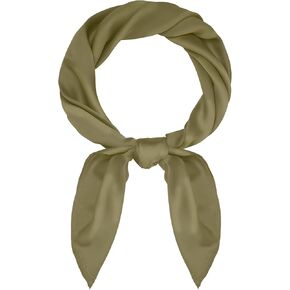 Satin Scarf Square Scarf Neck Hair Scarf Handkerchief Bandanas for Women Men Girls Boys Costume Outfit Accessory 27.5 inch