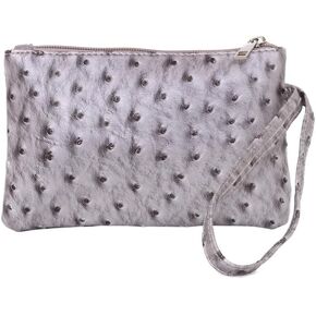 | Wristlet wallets | Slim wallet | Cute Wallet | Small wallet Purse |Travel | Ostrich | Vegan | Wristlet purses