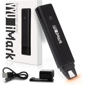 VYU iMark Pen Scanner Reading Pen Digital Highlighter Book Scan, Book Markers for Reading, OCR Scanner - for iOS/Android - Bluetooth