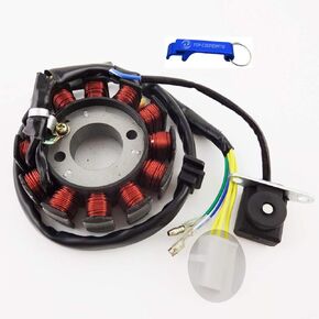 TC-Motor 12 Coils Ignition Stator Magneto For 4 Stroke GY6 125cc 150cc Moped Scooter ATV Quad