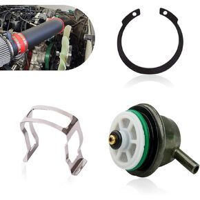1 PC Car OEM #89060422 Fuel Pressure Regulator Kit, 1.15" x 1.57" Injection Regulator Valve Damper Fuel Pressure Sensor with Clip Clamp Ring, for Chevrolet Buick Cadillac (Multicolored)