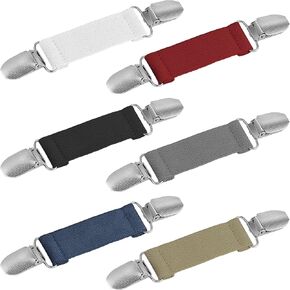 Sibba Brooches Pins Dress Clips 6 PC Shirt Clothing Waist Back Cinch Clasps Sweater Tighten Fasteners Tightener Adjuster Tie