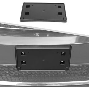 Jimen for Durango Tag Holder, Front License Plate Frame Bracket Mount Fit for Dodge Durango 2014-2020
