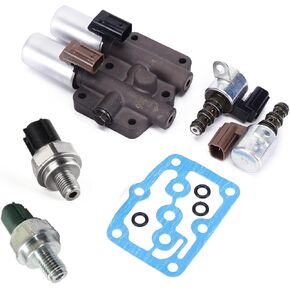 Compatibile with Accord Prelude CL Transmission Solenoid Pressure Switch Kit 28250-P6H-024 28400-P6H-013 28500-P6H-013 28600-P6H-003